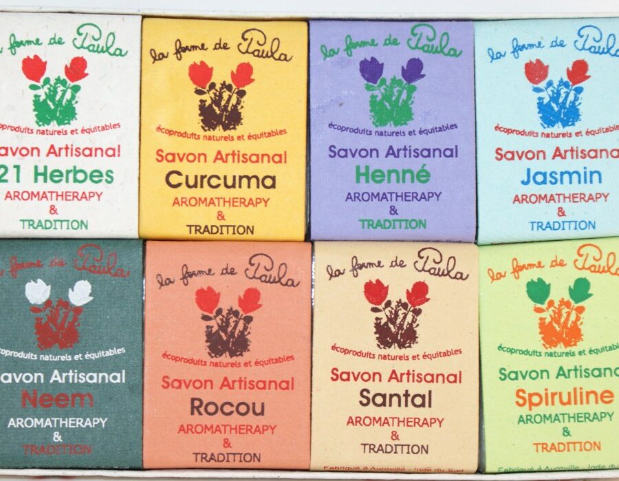 Coffret de 8 savons invités