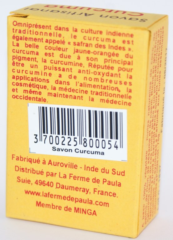 Curcuma - Savon 75g
