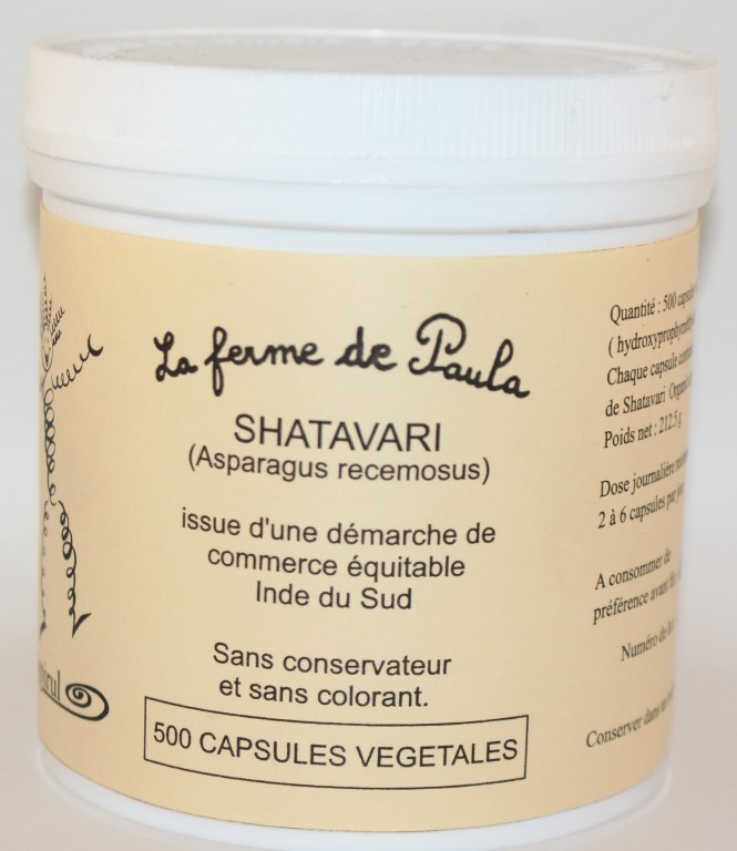 SHATAVARI - 500 capsules 1