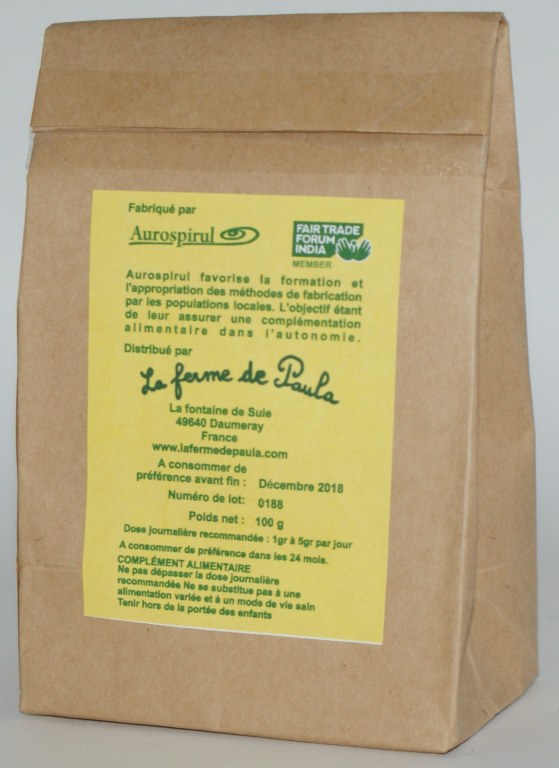 SPIRULINE - 100g de brindilles -