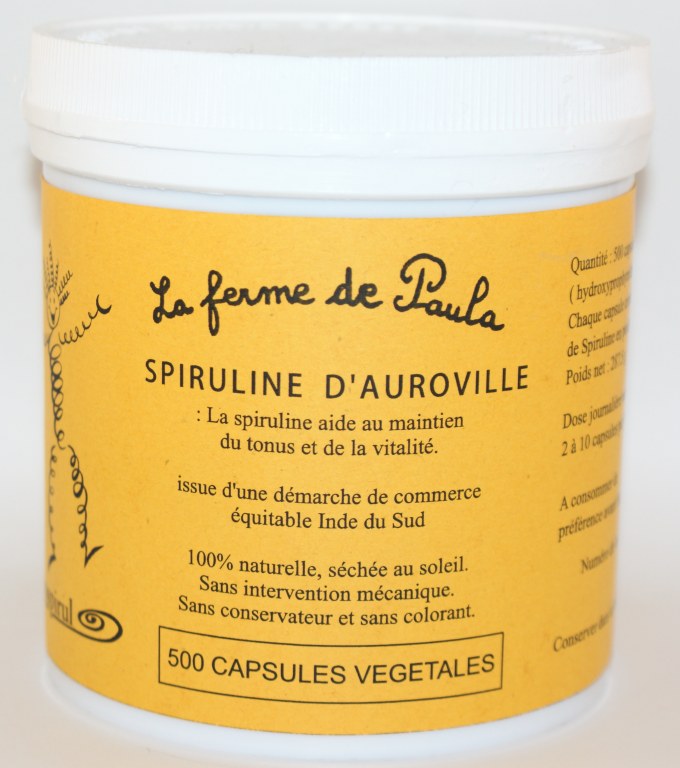 SPIRULINE - 500 capsules